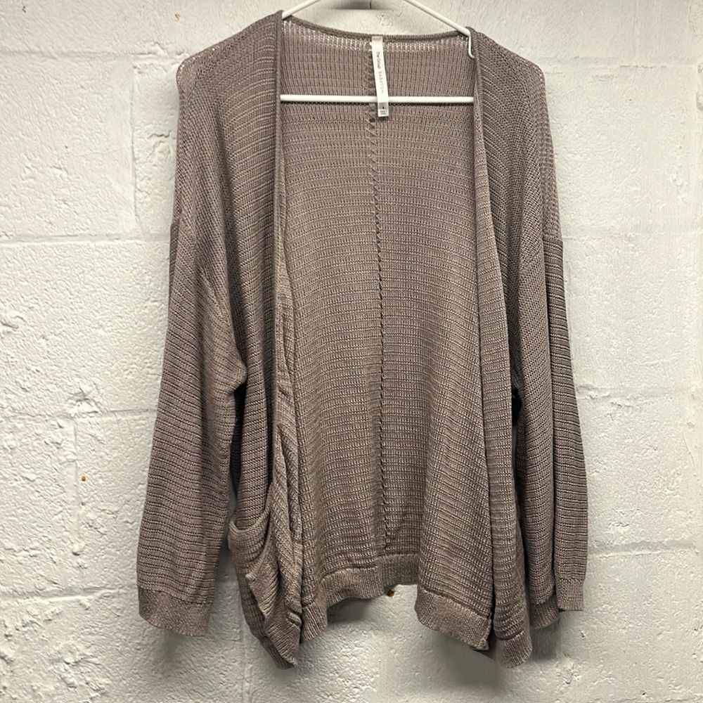 The Group Babaton oversized Cardigan with pockets sz small